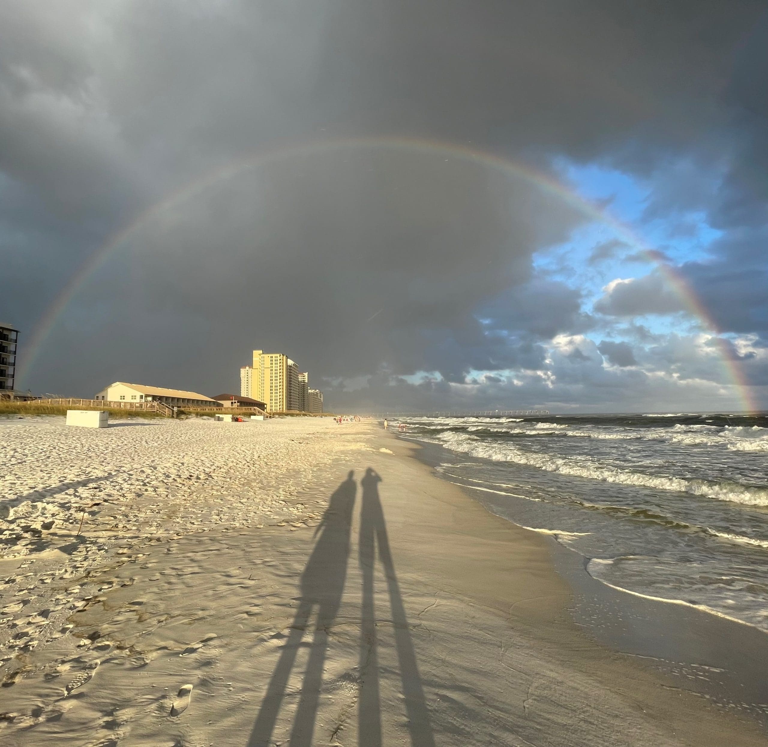 Today's Photo of the Day comes from Tracy Haas. Tracy recently captured this photo of a complete rainbow on Navarre Beach after a day of rainstorms.